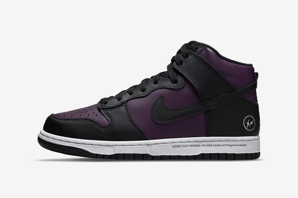 fragment design x Nike Dunk High 